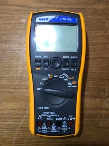 B HT HT8100 STRUMENTI Multimetro Trms Cavi LAN Tester Di Terra Calibratore - Imagen 1 de 7