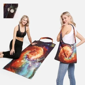 Toalla de playa y bolso de mano ComfyLuxe patrón de nebulosa 2 en 1  - Imagen 1 de 10