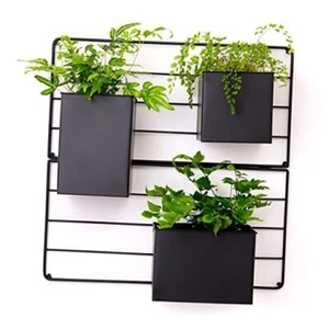  Vertical Garden Wall Planter. Wall Mounted for Indoor/Outdoor. All Metal  - Picture 1 of 7