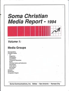 Soma Christian Media Report - 1994 - Imagen 1 de 1