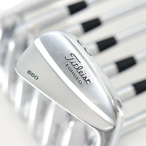 8p Titleist 660 3-4-5-6-7-8-9-P RH Golf Iron Set ProjectX 5.5 Rifle Stiff Clubs - Picture 1 of 23