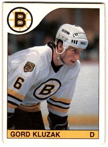 1985-86 O-Pee-Chee Gord Kluzak #167 Boston Bruins