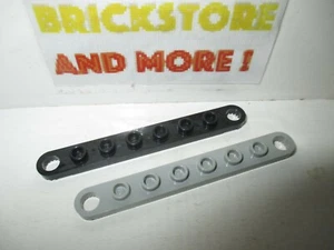 Lego - Technic Plate 1x8 Toothed Ends 4442 Choose Quantity & Color - Imagen 1 de 3