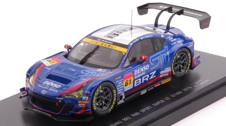 Subaru Brz R&D Sport #61 Super Gt300 2019 T. Iguchi / H. Yamauchi 1:43 Model - Immagine 1 di 1