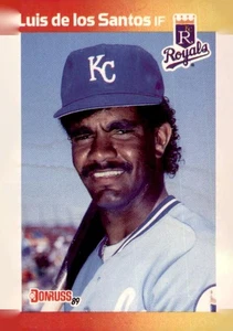 Luis de los Santos 1989 Donruss Baseball #562c - Picture 1 of 2