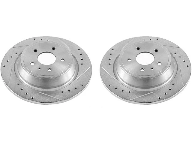 Rear Brake Rotor Set For 2017-2019 Ford Escape 2018 WY465GS - Изображение 1 из 1