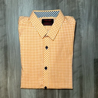 Jared Lang After Hours Slim Fit Short Sleeve Button Down - Medium - Image 1 of 4