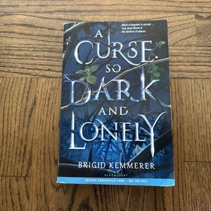 A Curse So Dark And Lonely Brigid Kemmerer Advanced Uncorrected Proof PB - Picture 1 of 10