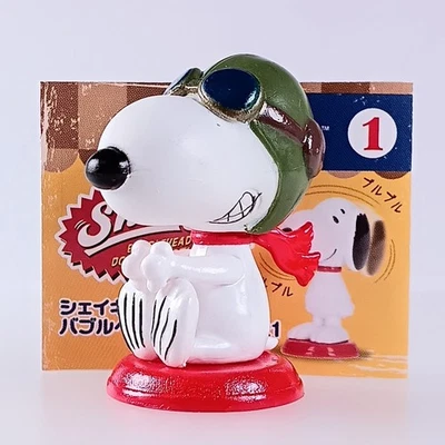 Flying Ace - Peanuts Shaky! Bobble Head Doll Collection Part 1 From Japan - Image 1 of 4