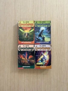Vintage Goosebumps Books By R.L. Stine 1st Scholastic Printing Lot Of 18 - Imagen 1 de 11