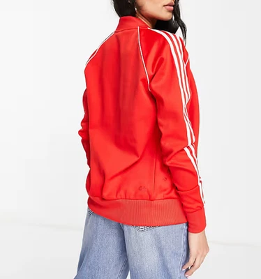 NUEVA CHAQUETA ADIDAS ORIGINALES MUJER SUPERSTAR TRÉBOL PISTA IK4032 talla M Foto 1 de 4