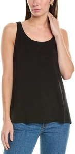 Eileen Fisher Scoop Neck Tank Top Black ( XS ) - Picture 1 of 3