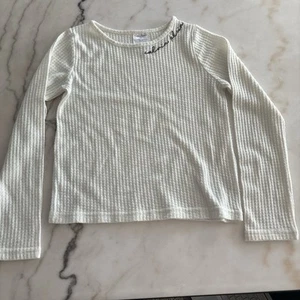White Calvin Klein Long Sleeve Girls Size 10 - Picture 1 of 3