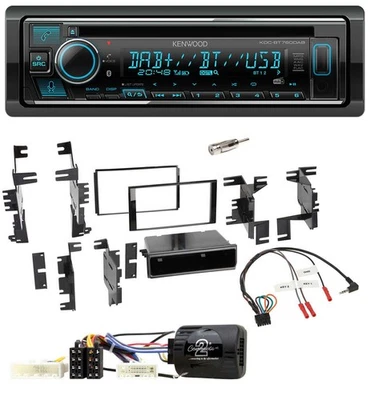 Kenwood Lenkrad Bluetooth DAB USB CD Autoradio für Nissan Tida ab 2008 Titan ab - Bild 1 von 4