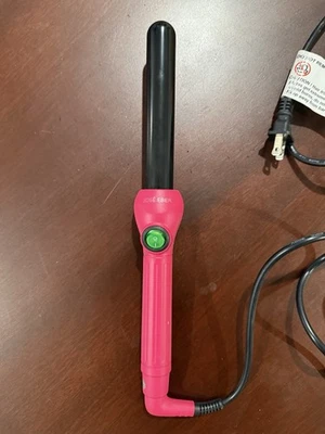 Jose Eber Clipless Curling Iron 1 Inch (25mm) - Pink, Ceramic Barrel, Ion Tech - Image 1 of 3