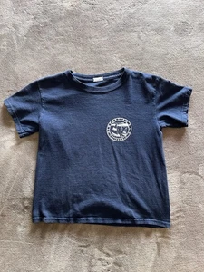 BRANDY MELVILLE John Galt Navy Newport Beach maglietta grafica donna taglia unica usata in ottime condizioni - Foto 1 di 6