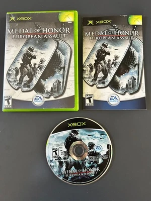 Medal of Honor European Assault for Microsoft Original Xbox CIB W/ MANUAL-TESTED - Image 1 of 4