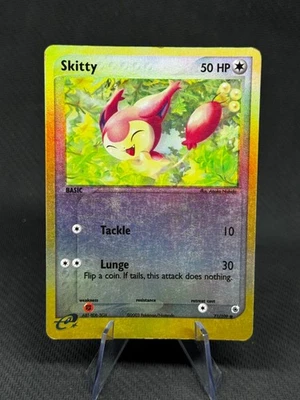 Pokemon - Skitty - Ruby & Sapphire 71/109 - Reverse Holo TCG - HP - Image 1 of 2