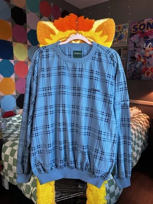 Chaqueta cortavientos ligera vintage Catalina azul a cuadros para hombre años L 90 Foto 1 de 4