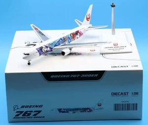 JC WINGS JAPAN AIRLINES BOEING B767-300ER 1:200 DIECAST MODEL SA2JAL034 IN STOCK - Picture 1 of 3
