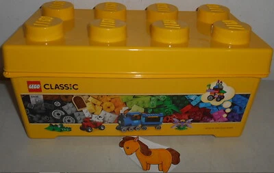 NEW LEGO CLASSIC MEDIUM CREATIVE BRICKS KID 484 PIECE BUILDING BOX SET 10696 - Image 1 of 2