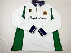 Vintage Polo Ralph Lauren Snow Challenge Cup Custom Fit Polo Shirt Size XXL - Picture 1 of 18