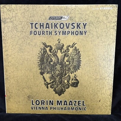 LONDON CS 6429 - TCHAIKOVSKY Symphony #4 - MAAZEL, Vienna - ST LP DG 11 o-clock - Image 1 of 4