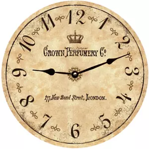 London Wall Clock- Rustic London England Clock - Picture 1 of 4
