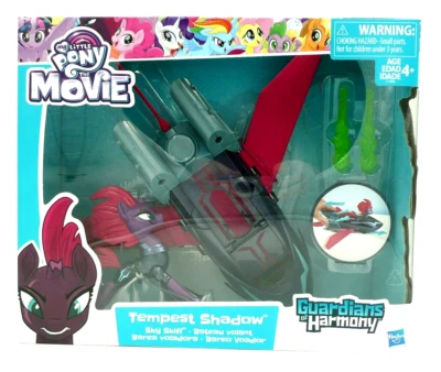 Figura de acción Tempest Shadow My Little Pony película Guardian of Harmony Sky Skiff Foto 1 de 4