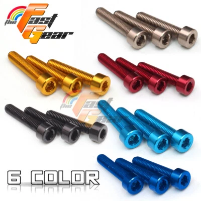 CNC Fuel Cap Bolts Replacement Fit Ducati ST3 /ST4 Monster 1200 S/R 14-19 Foto 1 de 4