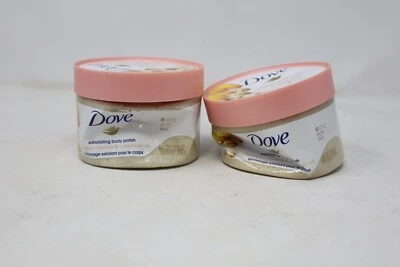 2x Dove Gentle Exfoliating Body Polish Colloidal Oatmeal & Calendula Oil*Damaged - Image 1 of 4