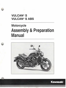 OEM Genuine Kawasaki New Bike Service/Assembly Manual EN650 Vulcan S 2017 - Bild 1 von 2