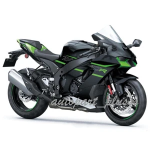 For 2021-2022 Kawasaki Ninja ZX10R Green Black Fairing Kit Injection Bodywork - Picture 1 of 1