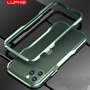 LUPHIE Shockproof Metal Bumper Aluminum Hard Case Cover For iPhone 11 Pro Max/11 - Picture 1 of 16