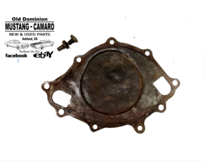 Placa de respaldo de bomba de agua Ford 1987-1997 5,0 L F150/F250/F350 Foto 1 de 4