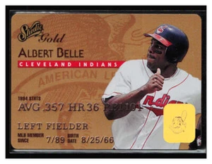 1995 Studio Gold #15 Albert Belle - Picture 1 of 2