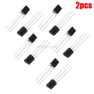 2Pcs TSOP1738 Vishay DIP-3 Sensor For Pcm Remote Control Module zm - Picture 1 of 2