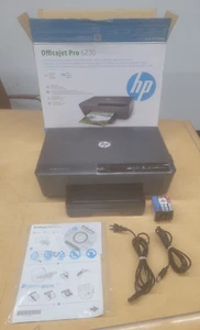 HP OfficeJet Pro 6230 w/ Adapter & NEW Ink - Photo 1/6
