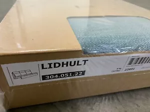 IKEA LIDHULT 3er Sofa Couch Bezug Schonbezug - Gassebol blau grau / 2 Armlehnen - Bild 1 von 3