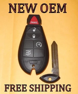 NEW OEM JEEP GRAND CHEROKEE COMMANDER KEYLESS REMOTE FOB FOBIK IYZ-C01C 68066849 - Picture 1 of 2
