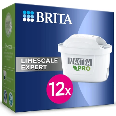 12 Pack BRITA MAXTRA PRO Limescale Expert Water Filter Cartridge F. Brita Maxtra - image 1 of 4
