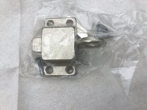 Transom Catch , Ives, Leigh Products, 80A14 US, Nickel plated cast aluminum - Picture 1 of 12