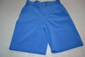 25564-a Mens Columbia PFG Fishing Shorts Performance Size 30 Blue