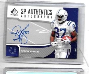 REGGIE WAYNE 2006 SP AUTÉNTICO SP AUTÓGRAFO CERTIFICADO AUTÓGRAFO - Imagen 1 de 1