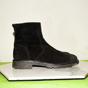 Belstaff Suede Leather Boots Ankle Zipper Men 42 - Picture 1 of 22