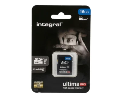 Integral 16GB SDHC Card SDHC Card HD integral Memory card  - Image 1 of 3
