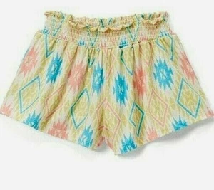 Love & Sunflowers NWT Girls Sizes: MED- LG -XL Fire Sign Venice Beach Shorts - Picture 1 of 1