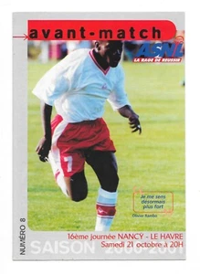 Avant Match - Saison 2000/2001 - N°08 - Olivier Rambo - Nancy / Le Havre - Bild 1 von 1