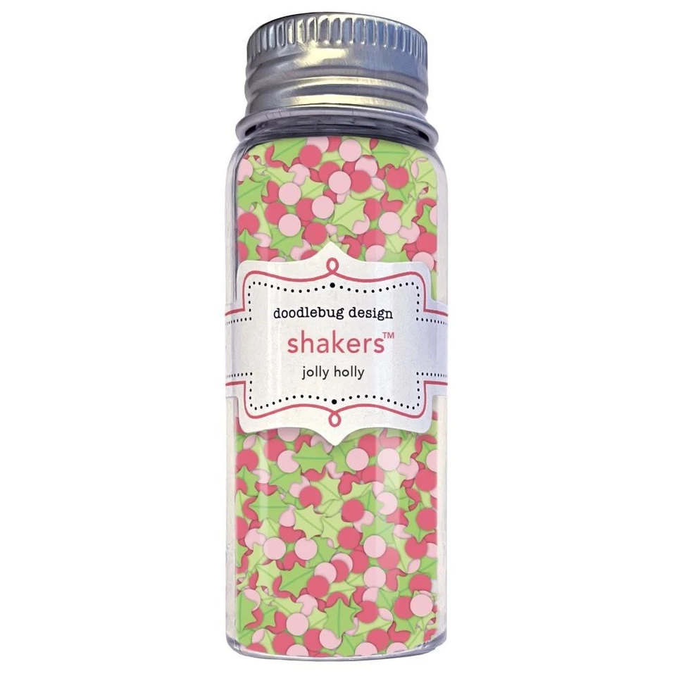 Doodlebug ~ SHAKERS ~ Jolly Holly ~ Tinsel Time - Image 1 of 1