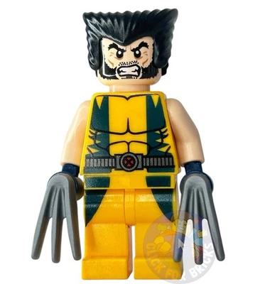 LEGO Super Heroes Wolverine Minifigure sh0017 Marvel From Chopper Showdown 2012 - Image 1 of 3